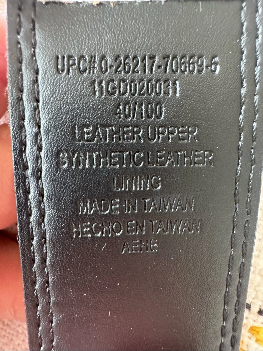 Dickies mens  belt vguc leather